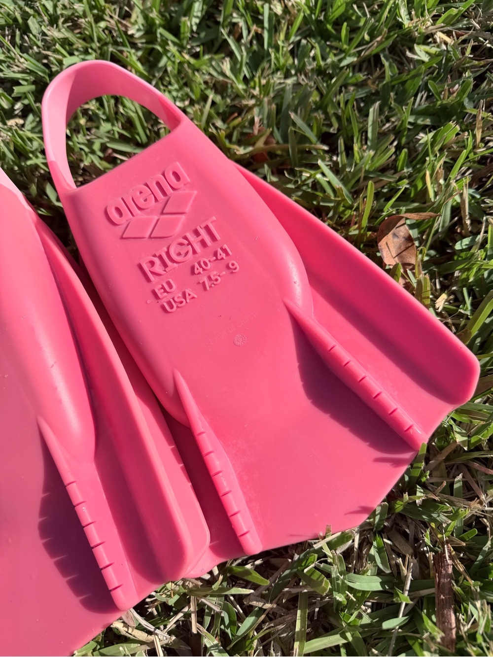 Arena Women's Pink Fins Swim Training Size 7.5-9 USA - Picture 6 of 10
